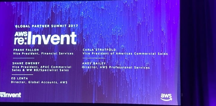 Amazon Reinvent 2017 Amazon Web Services
